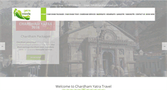 Desktop Screenshot of chardhamtravel.com